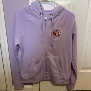 Aeropostale Floral Full-Zip Hoodie